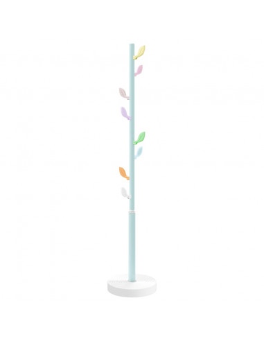 Appendiabiti Blu 172 cm in Ferro Verniciato a Polvere