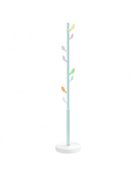 Appendiabiti Blu 172 cm in Ferro Verniciato a Polvere