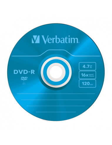 Verbatim DVD-R Colour 4,7 GB 5 pz