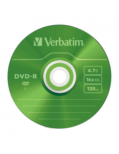 Verbatim DVD-R Colour 4,7 GB 5 pz