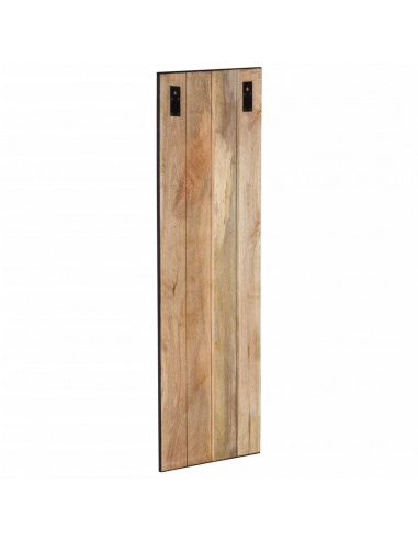 Appendiabiti 35x8x110 cm in Legno Massello Grezzo di Mango