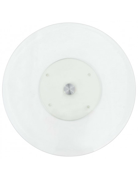 Vassoio Girevole Trasparente 60 cm Vetro Temperato