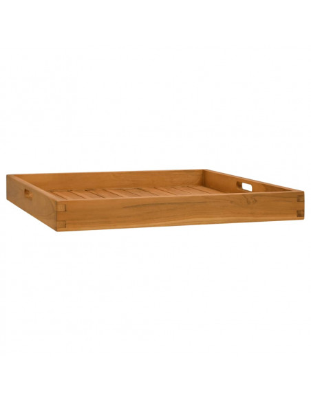 Vassoio da Portata 60x60 cm in Legno Massello di Teak