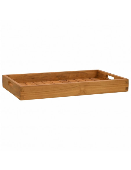 Vassoio da Portata 60x35 cm in Legno Massello di Teak
