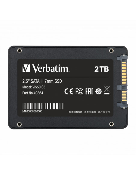 Verbatim Vi550 S3 2 TB 2.5" Serial ATA III