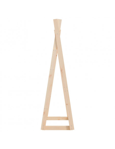 Appendiabiti 100x45x150 cm in Legno Massello di Pino