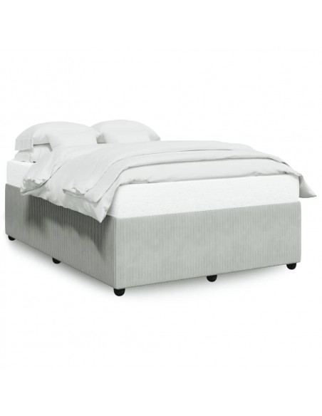 Giroletto Grigio Chiaro 140x190 cm in Velluto