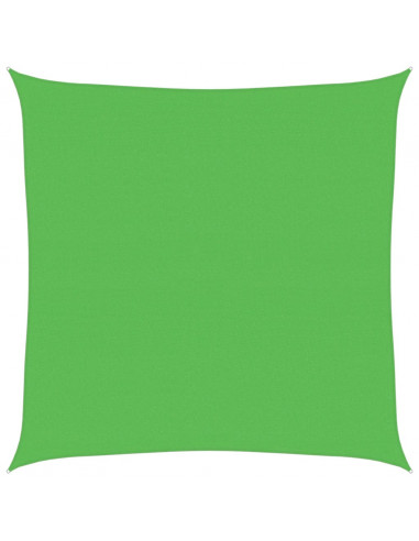 Vela Parasole 160 g/m² Verde Chiaro 4,5x4,5 m in HDPE