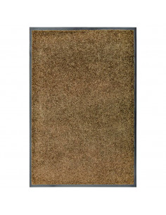 Zerbino Lavabile Marrone 60x90 cm 2