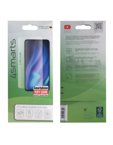 4smarts Second Glass 2.5D Pellicola proteggischermo trasparente Apple 1 pz