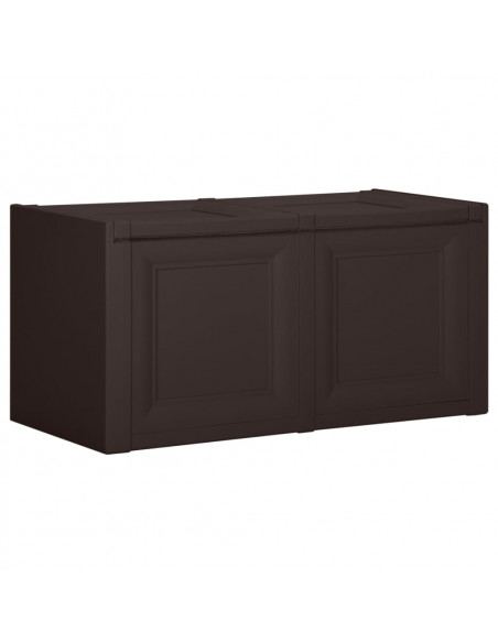 Baule per Cuscini Marrone 86x40x42 cm 85 L