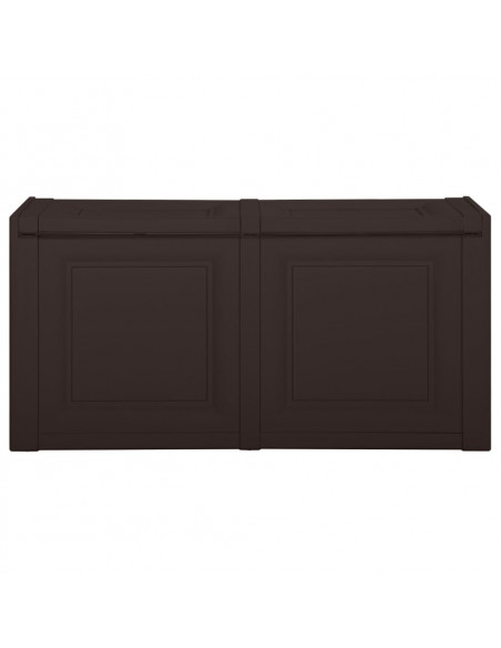 Baule per Cuscini Marrone 86x40x42 cm 85 L