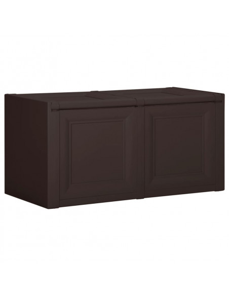 Baule per Cuscini Marrone 86x40x42 cm 85 L