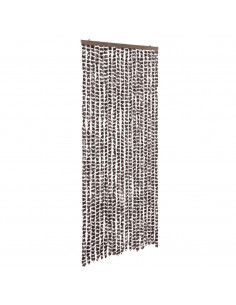 Zanzariera Marrone e Bianco 56x185 cm Ciniglia 2