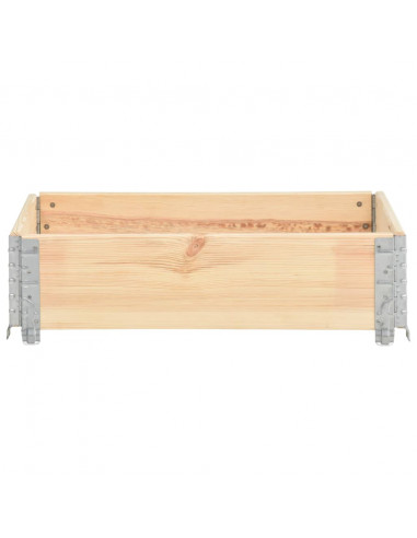 Fioriera Rialzata 60x80 cm in Legno Massello di Pino