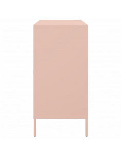 Credenza Rosa 68x39x79 cm in Acciaio 2