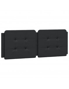 Giroletto con Luci LED Nero 140x190 cm in Similpelle 2