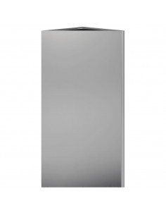 Fioriere 2 pz Triangolari 40x34,5x70 cm in Acciaio Zincato 2