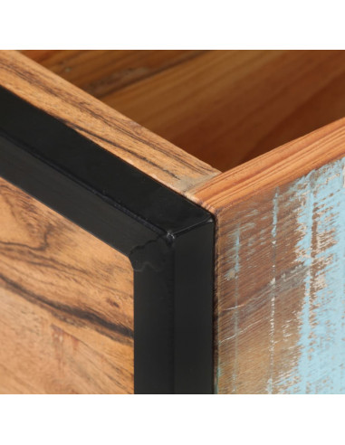 Fioriera 60x20x68 cm in Legno Massello di Recupero