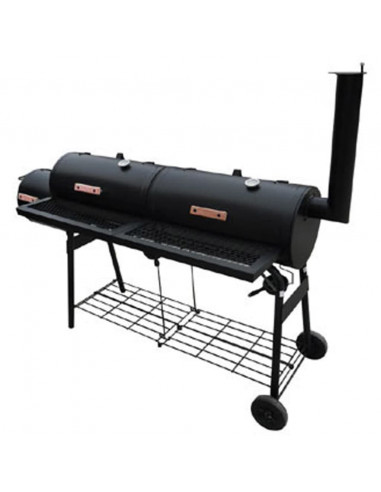 Barbecue con Affumicatore Nevada XL Nero