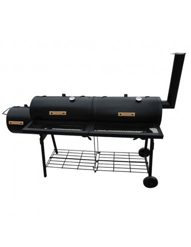Barbecue con Affumicatore Nevada XL Nero