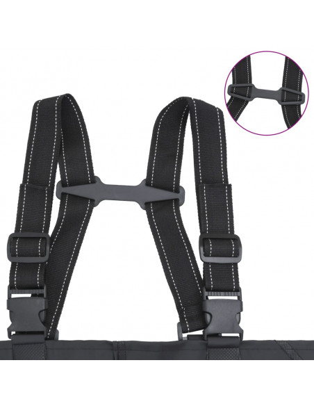 Wader con Stivali e Cintura Nero Taglia 41