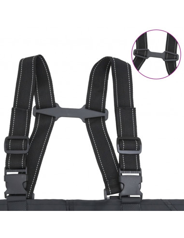 Wader con Stivali e Cintura Nero Taglia 42