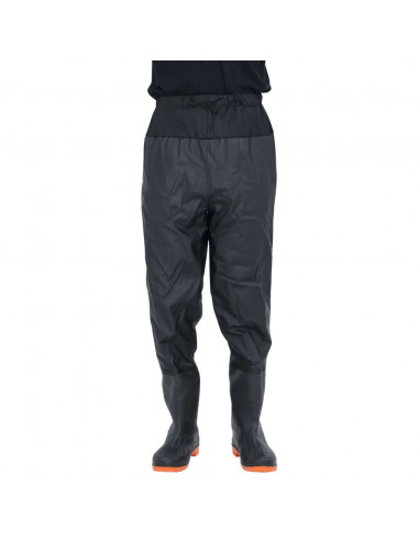 Wader da Pesca alla Vita con Stivali Nero Taglia 41