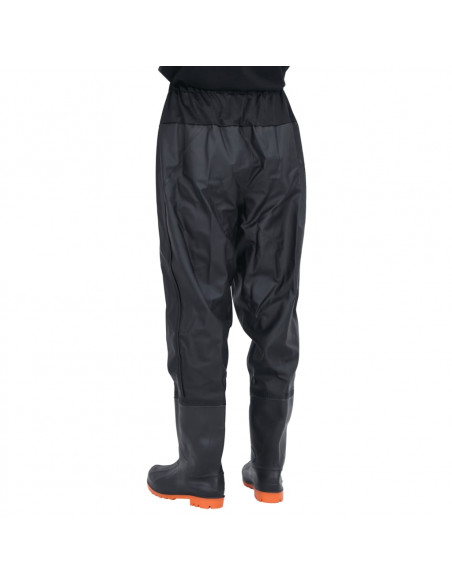 Wader da Pesca alla Vita con Stivali Nero Taglia 41