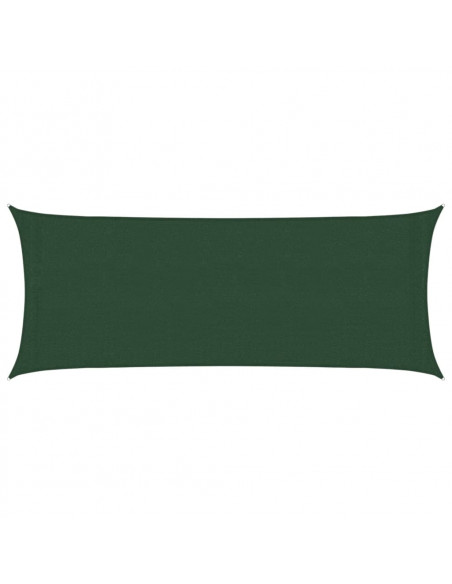 Vela Parasole 160 g/m² Verde Scuro 2x5 m in HDPE