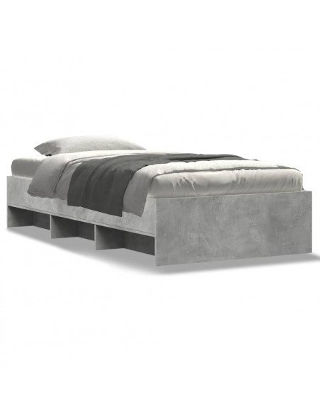 Giroletto Grigio Sonoma 90x200 cm in Legno Multistrato