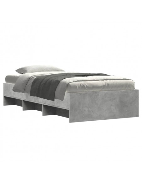 Giroletto Grigio Sonoma 90x200 cm in Legno Multistrato