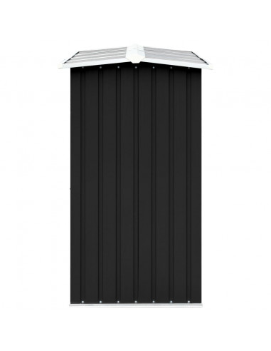 Capannone da Giardino in Acciaio Zincato 330x92x153cm Antracite