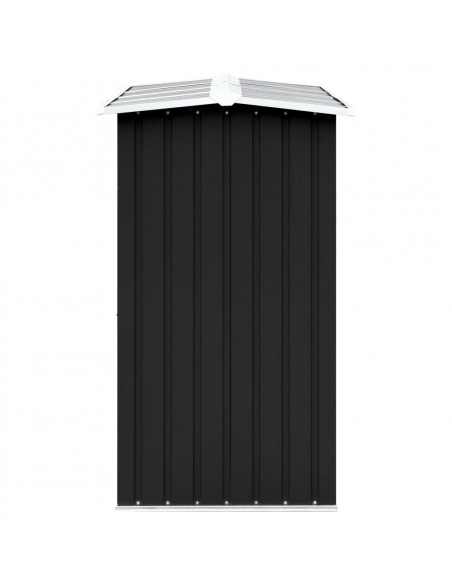 Capannone da Giardino in Acciaio Zincato 330x92x153cm Antracite