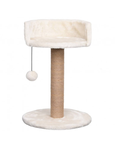 Albero per Gatti con Palo Tiragraffi 49 cm in Giunco