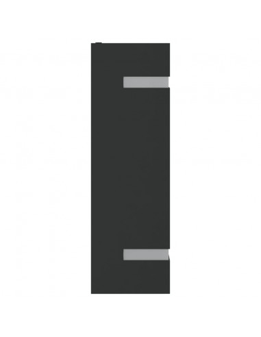 Applique da Esterno Nera in Acciaio Inossidabile