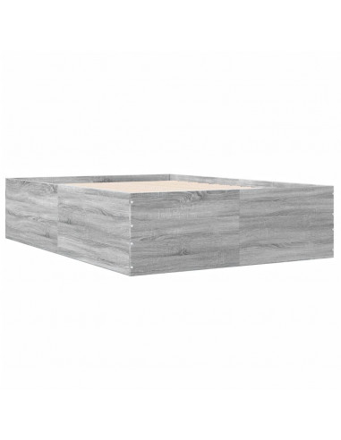 Giroletto Grigio Sonoma 135x190 cm in Legno Multistrato