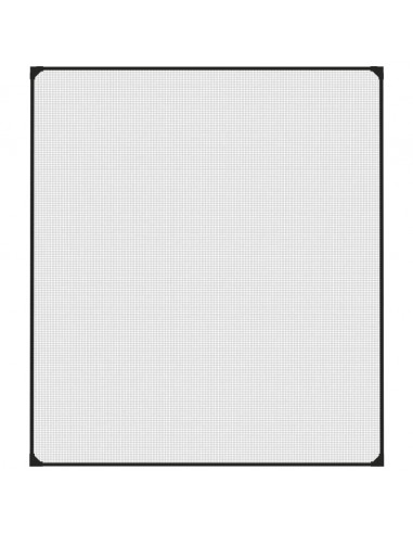 Zanzariera Magnetica per Finestre Antracite 130x150 cm