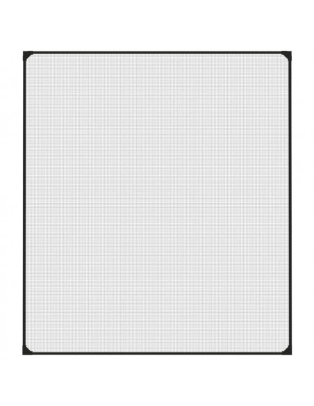 Zanzariera Magnetica per Finestre Antracite 130x150 cm