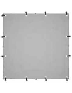 Cuccia per Cani Argento 110x110x110 cm in Acciaio