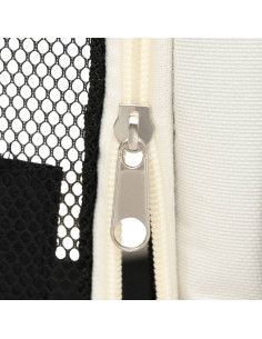 Box per Cani Pieghevole con Borsa Trasporto Nero 125x125x61 cm 2