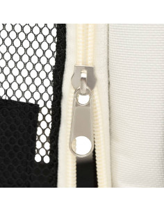 Box per Cani Pieghevole con Borsa Trasporto Nero 145x145x61 cm 2