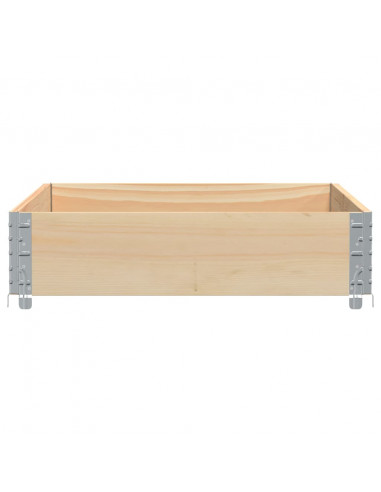 Fioriera da Giardino 120x80 cm in Legno Massello di Pino