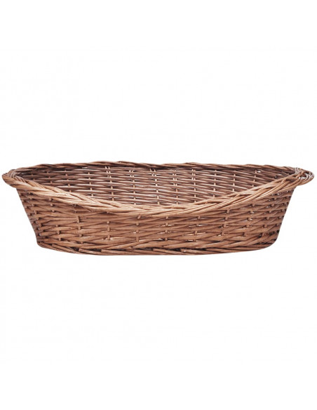 Cesto/Cuccia per Cani in Vimini Naturale 50 cm