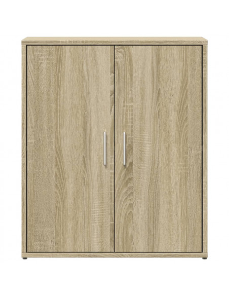 Credenze 2 pz Rovere Sonoma 60x31x70 cm in Legno Multistrato
