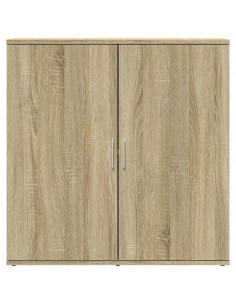 Credenze 2 pz Rovere Sonoma 79x38x80 cm in Legno Multistrato