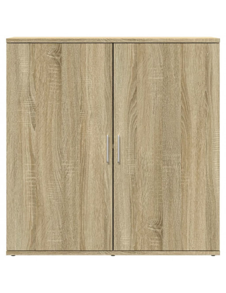 Credenze 2 pz Rovere Sonoma 79x38x80 cm in Legno Multistrato