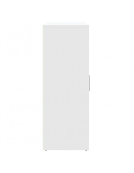 Credenze 3 pz Bianche 60x31x84 cm in Legno Multistrato