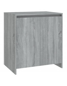 Credenze 3 pz Grigio Sonoma in Legno Multistrato