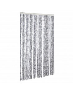 Zanzariera Bianco e Grigio 120x220 cm Ciniglia 2
